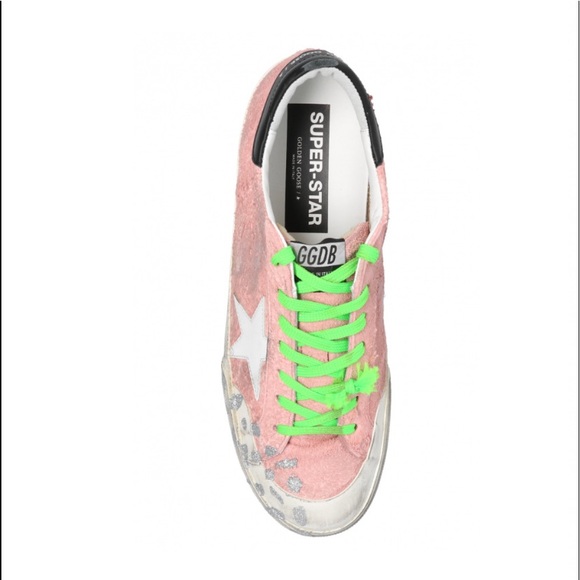Golden Goose Super Star Penstar Pink Sneakers Size 40 - Picture 7 of 17